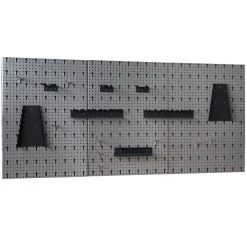 GERMANIA Lochwand 3-teilig Mit Hakensortiment