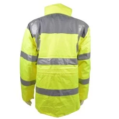 Warnschutzparka Gr.M Gelb Polyester Reflexstreifen -Profi Werkzeug Geschaft 21147 NHT Warnschutzparka Gr M gelb Polyester Ref 1 1280x1280