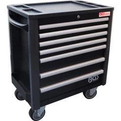 BGS Profi Werkstattwagen Leer Mit 7 Schubladen Und Geringer Bauhöhe