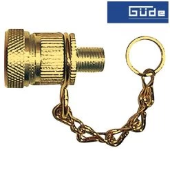 Güde GÜDE Fahrradnippel Aus Metall, Mit Befestigungskette