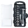 Bits-Steckschlüssel-Winkelschrauber-Set, 22-teilig