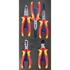 BGS Werkstattwageneinlage 1/3 Mit 5-teiligen Zangen-Satz