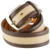 Herren Gürtel Länge 115-135 Cm Braun-weiß -Profi Werkzeug Geschaft 2QNKrDeJrPi21nG 1280x1280