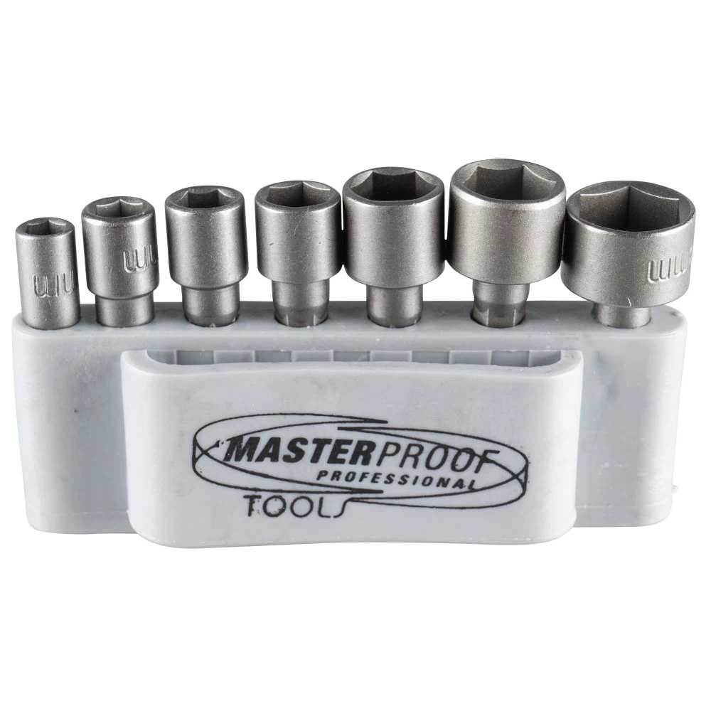 Stecknüsse Set 8-teilig 5-13 mm für Akkuschrauber Stecknüsse Set 8-teilig 5-13 Mm Für Akkuschrauber -Profi Werkzeug Geschaft