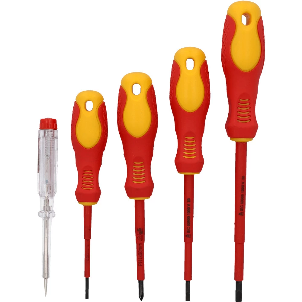 VDE Schraubendreher-Set 5-teilig VDE Schraubendreher-Set 5-teilig -Profi Werkzeug Geschaft