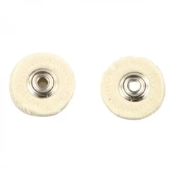 Polierscheiben Set 2-teilig Je Ø 25x5mm Aus Baumwolle