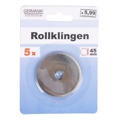 GERMANIA Ersatz-Rollklingen-Set 5 Stück Je Ø 45 Mm