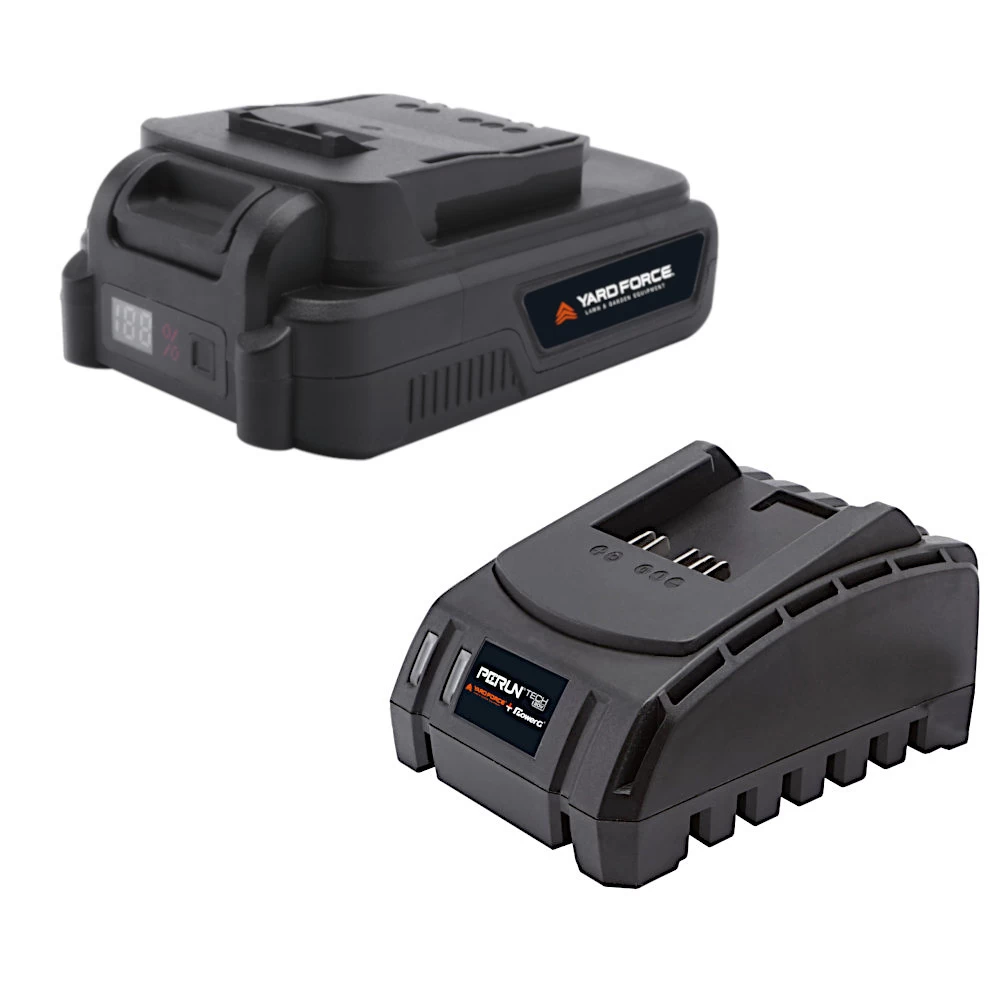 Yardforce 20 V Starterset inkl. 20 V 2,0 Ah Akku und 2,4 A Ladegerät Yardforce 20 V Starterset Inkl. 20 V 2,0 Ah Akku Und 2,4 A Ladegerät -Profi Werkzeug Geschaft