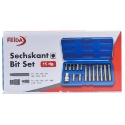 Feida Innensechskant-Bit-Satz 15-teilig Aus CrV -Profi Werkzeug Geschaft 2QgC96MsFbIbhDe 1280x1280