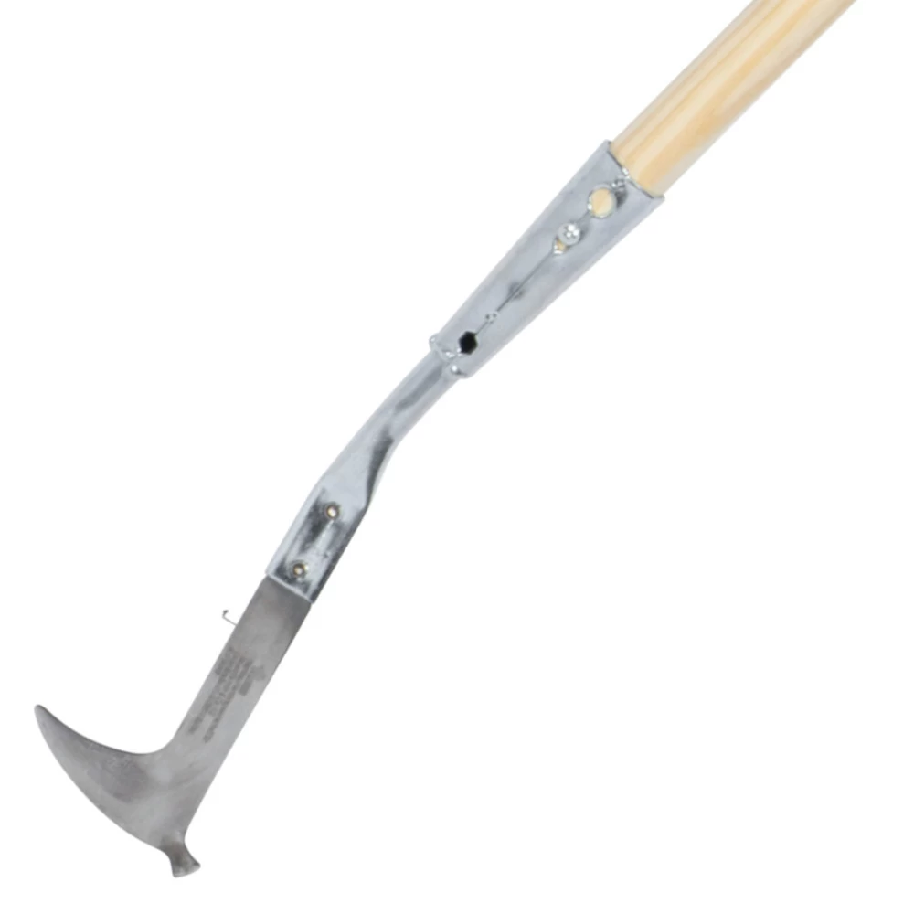 Fugenkratzer aus Edelstahl mit Holzstiel und Kunststoff-Schonkappe Fugenkratzer Aus Edelstahl Mit Holzstiel Und Kunststoff-Schonkappe -Profi Werkzeug Geschaft