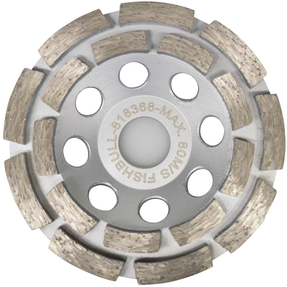 GERMANIA Diamantschleifteller zweireihig, 115 x 22,23 mm GERMANIA Diamantschleifteller Zweireihig, 115 X 22,23 Mm -Profi Werkzeug Geschaft