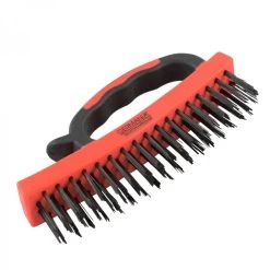 Drahtbürste 30x170mm 4reihig GERMANIA Drahtbürste Stahldraht Reinigungsbürste