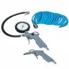 Güde Druckluft Set 3teilig Aluguss Reifenfüller Spiralschlauch Ausblaspistole