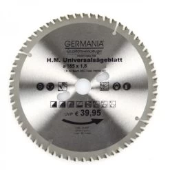 HM Multi Sägeblatt 185x2,8 Mm 60 Zähne Universal