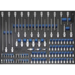 BGS Werkstattwageneinlage 3/3 Mit Bit Und Bit-Einsätze 104-teilig