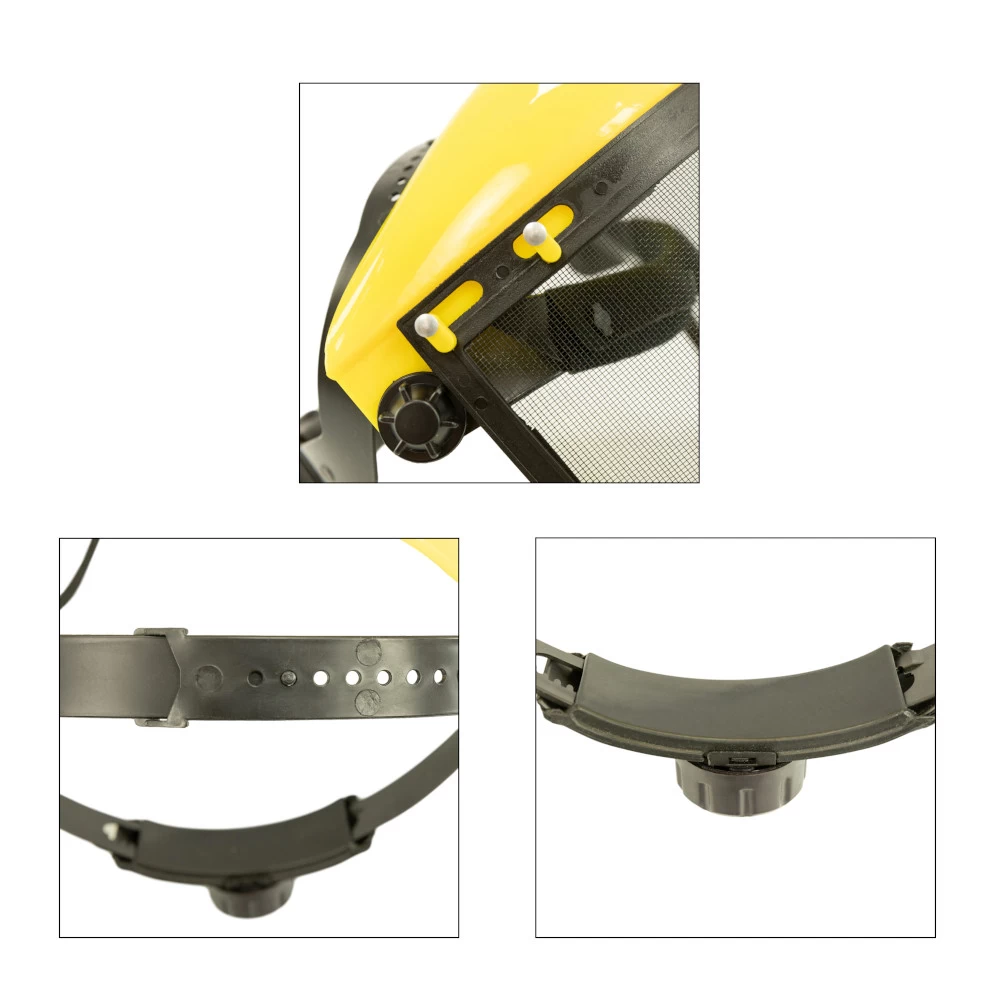 Arbeitsschutz-Set Forstschutzhelm, Gehörschutz und Handschuhe Arbeitsschutz-Set Forstschutzhelm, Gehörschutz Und Handschuhe -Profi Werkzeug Geschaft