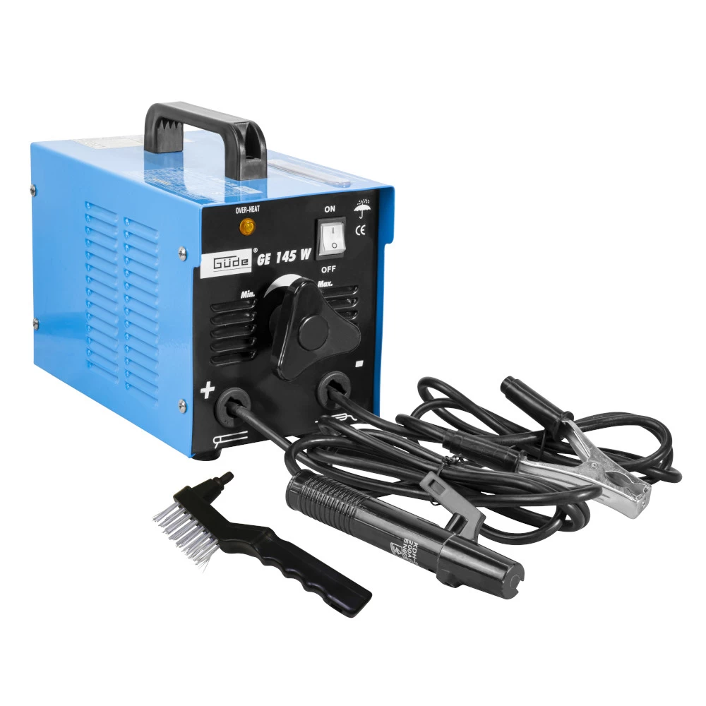 Güde Elektrodenschweißgerät GE 145 mit Zubehör Güde Elektrodenschweißgerät GE 145 Mit Zubehör -Profi Werkzeug Geschaft