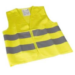 Kinder/Jugend Warnweste, 132-140 Cm, 1 Stück, Gelb
