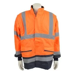 Sioen Warnschutz Steppweste Orange EN471 Größe XXL Arbeitsjacke