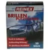 Reinex 30 Stück Feuchte Brillenputztücher