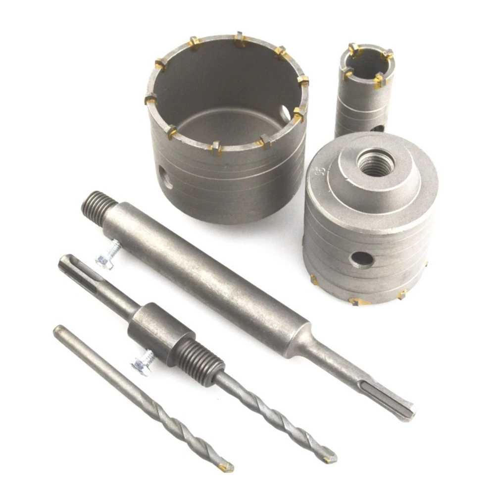 Bohrkronen Satz 7-teilig Zentrierbohrer Bohrkronen Satz 7-teilig Zentrierbohrer -Profi Werkzeug Geschaft