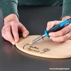 CFH Brandmalkolben Set BM245 230V 30W Bleistiftform Mit Sicherheitsablegeständer -Profi Werkzeug Geschaft 9kfrgoOpWCyILwT 1280x1280