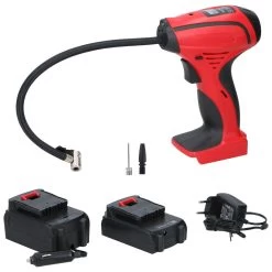 Dunlop Mobiler Druckluftkompressor 8 Bar Mit Zubehör