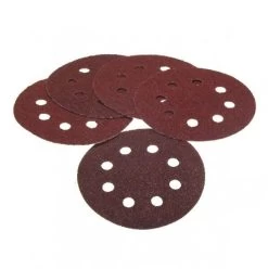 Schleifscheibe Schleifpapier Rund 5 St. 115mm Korn 240
