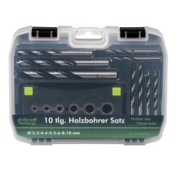 Holzbohrersatz 10-teilig, 2-10 Mm, Mit Bohrhilfe -Profi Werkzeug Geschaft 9ksvr8yrk2Vtagi 1280x1280