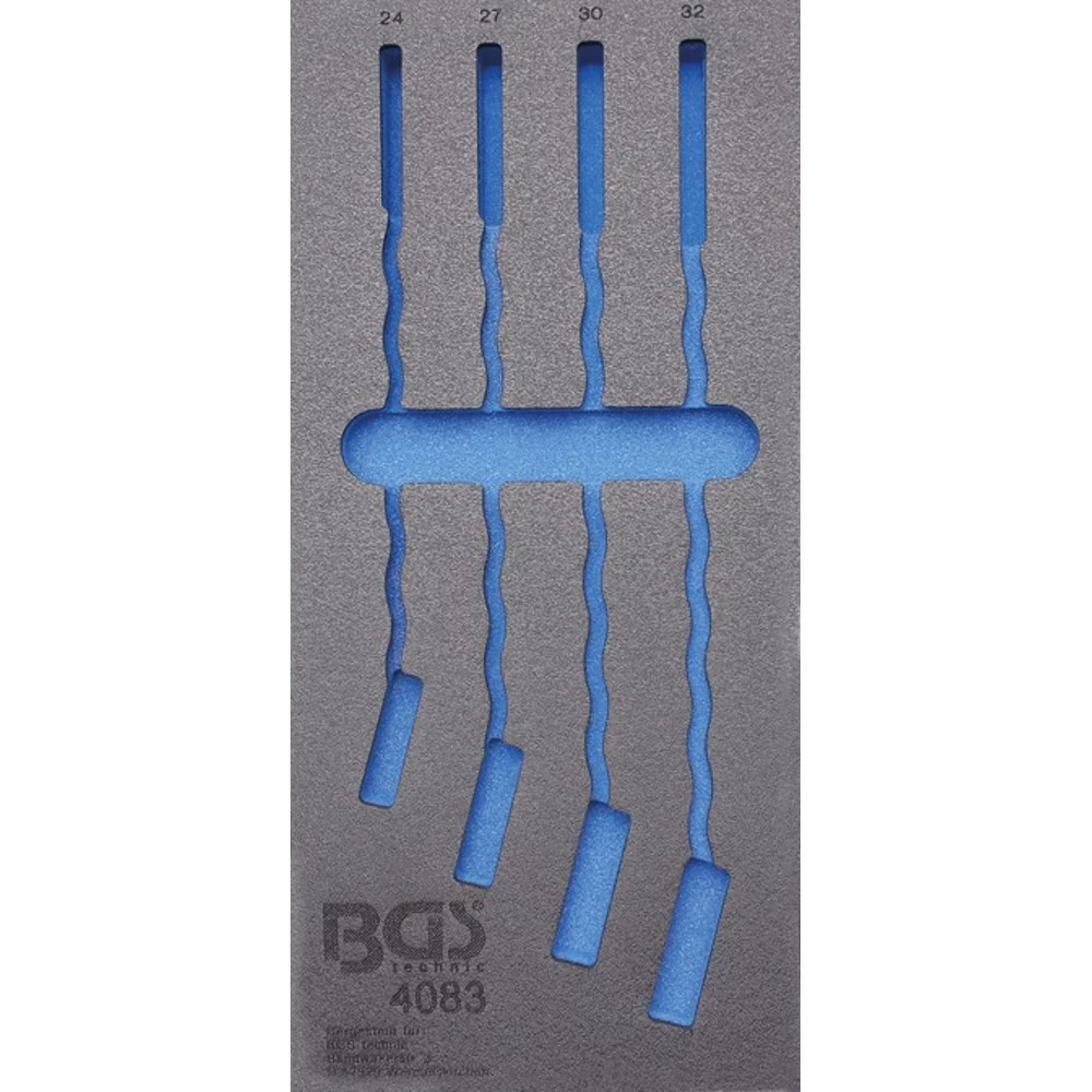 BGS Werkstattwageneinlage 189 x 408 x 32 mm, Größe 1/3 bestückt, 4-teilig BGS Werkstattwageneinlage 189 X 408 X 32 Mm, Größe 1/3 Bestückt, 4-teilig -Profi Werkzeug Geschaft