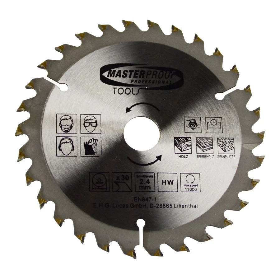 Kreissägeblatt Ø 140 mm mit 30 gehärteten Zähnen Kreissägeblatt Ø 140 Mm Mit 30 Gehärteten Zähnen -Profi Werkzeug Geschaft