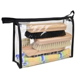 Schuhputz-Set 6-teilig Aus Holz Mit Kunststoffborsten