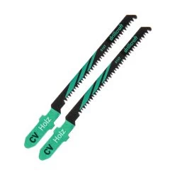 Stichsägeblätter 75 Mm HCS Kurven Mit T-Schaft 2 Stück