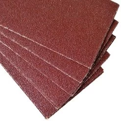 Schleifpapier K80, 70x125 Mm Velcut Zuschnitte, Für Velcropad