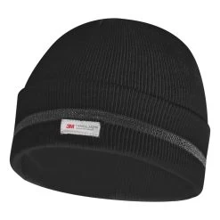 Mütze Mit Reflektionsstreifen In Universalgröße In Schwarz