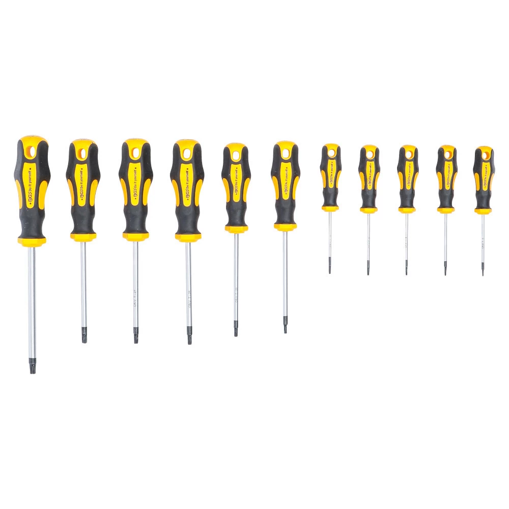 Schraubendreher-Satz T-Profil 11-teilig ohne Bohrung Schraubendreher-Satz T-Profil 11-teilig Ohne Bohrung -Profi Werkzeug Geschaft
