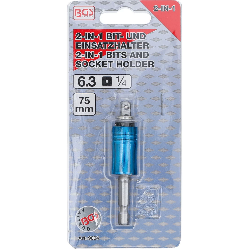 BGS 2in1 Halterung für Bits und Steckschlüssel BGS 2in1 Halterung Für Bits Und Steckschlüssel -Profi Werkzeug Geschaft