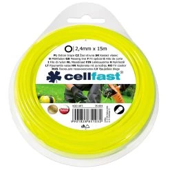 Cellfast Trimmerersatzfaden 2,4 Mm X 15 M Rund Aus Nylon