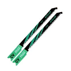 Stichsägeblätter 75 Mm HCS Kurven Mit U-Schaft 2 Stück