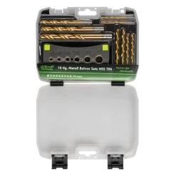 HSS TIN Bohrersatz 10-teilig, 2-10 Mm, Mit Bohrhilfe 5 HSS TIN Bohrersatz 10-teilig, 2-10 Mm, Mit Bohrhilfe -Profi Werkzeug Geschaft ZgJjXjVVA5cDpK 1280x1280