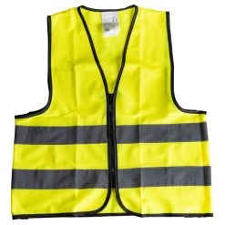 Kinder-Warnweste Größe L In Gelb Aus Polyester