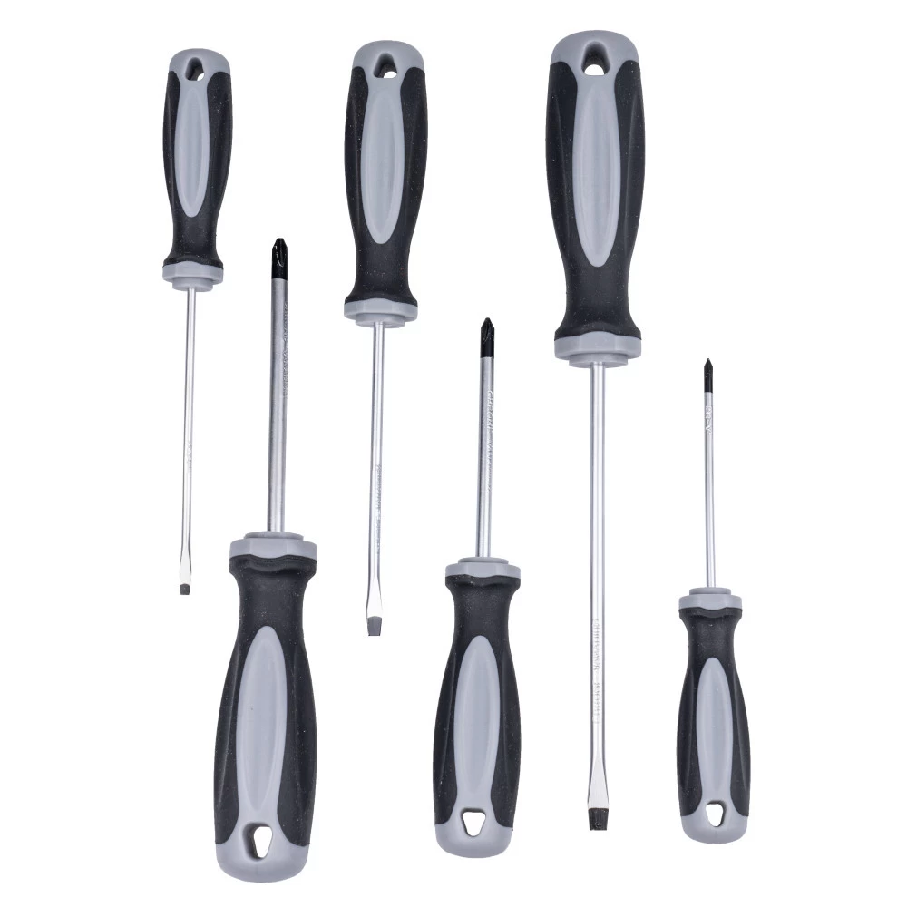 Schraubendreher Set 6-teilig aus CRV-Stahl Schraubendreher Set 6-teilig Aus CRV-Stahl -Profi Werkzeug Geschaft