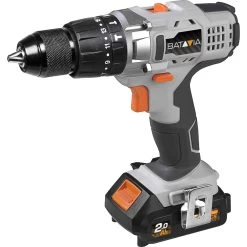 Schlagbohrmaschine Mit 2 Akkus Und Ladegerät Batavia -Profi Werkzeug Geschaft Zxkga42SLlvtrf 1280x1280